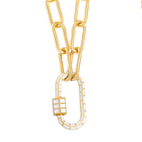 Niche Design Oval Thick Chain Hip Hop Necklace – Jewelry Gift Ideas — 6