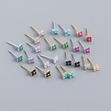Sweet Small Colorful Flower Earrings – Meaningful Gifts — 12