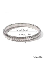 Women's Fashion Stretch Titanium Steel Snake Bone – Stylish Gifts — 18
