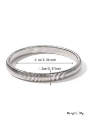 Women's Fashion Stretch Titanium Steel Snake Bone – Stylish Gifts — 18