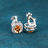 Platinum Super Shiny Square Full Diamond Large Zircon – Gifts for Her — 8