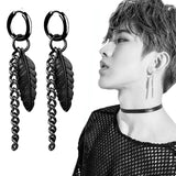 Feather earrings – Birthday Gifts — 1