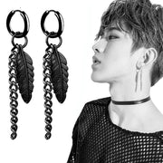 Feather earrings – Birthday Gifts — 1