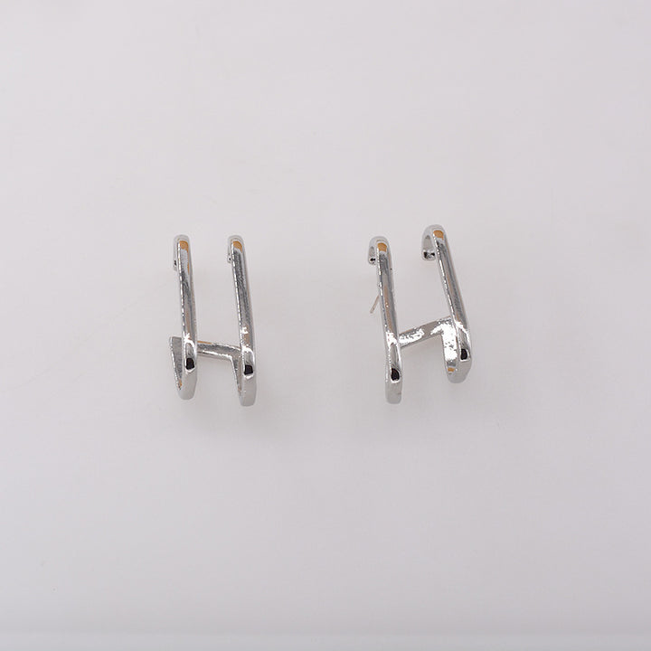 Earrings Temperament All-Match Metal Individual Hook – Practical Gifts — 1