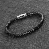 Leather rope woven bracelet – Jewelry Gift Ideas — 7