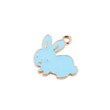 Stay Cute Alloy Dripping Oil Rabbit Pendant – Jewelry Gift Ideas — 2