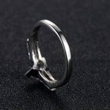 Women's Heart-shaped Diamond Ring Stainless Steel – Jewelry Gift Ideas — 9