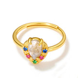 Sterling Silver Plated 9K Gold Natural – Holiday Gift Ideas — 3