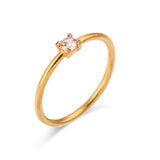Fashion Simple And Light Luxury Birthday Ring – Stylish Gifts — 11