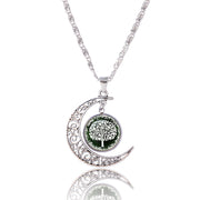 Colorful Tree Of Life Glass Necklace For Women – Jewelry Gift Ideas — 4