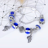 Deep Blue Cat Eyeball Bracelet – Jewelry Gift Ideas — 3