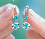 Stud Earrings Four-leaf Clover Personality Super – Thoughtful Gifts — 7