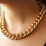 Thick chain clavicle chain – Unique Gift Ideas — 5