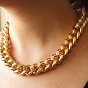 Thick chain clavicle chain – Unique Gift Ideas — 5