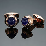 Spirit Level Hourglass Crown Zircon Crystal Cufflinks – Surprise Gifts — 3