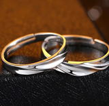 Couple love intertwined ring – Gifts for Couples — 7