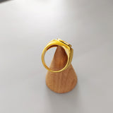 Simple Coin Ring Street Enamel Glaze Women's Ring – Gifts for Her — 6