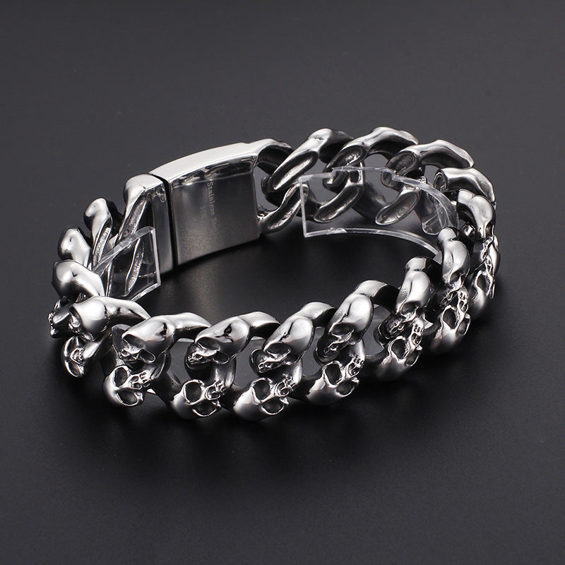 Punk personality skull men's bracelet – Jewelry Gift Ideas — 1