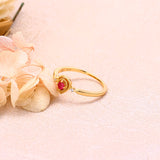 Small Hollow Drop Shaped Ring – Thoughtful Gifts — 2