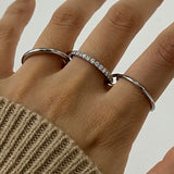 Twin High-grade Simple Bracelet Ring – Jewelry Gift Ideas — 3