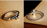 Vintage Classic Cross Drip Ring – Special Occasion Gifts — 5