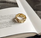 Irregular golden ring – Meaningful Gifts — 4