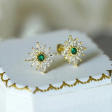Flower Earrings Women's Elegant Fashion – Stylish Gifts — 5
