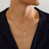 European And American Lightning Pendant Necklace – Jewelry Gift Ideas — 12
