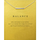 Hollow word copper tube necklace – Jewelry Gift Ideas — 4