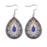 Blue Pine Inlaid Drop Earrings – Holiday Gift Ideas — 7