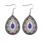 Blue Pine Inlaid Drop Earrings – Holiday Gift Ideas — 7