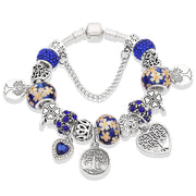 Painted leaf flower bracelet – Jewelry Gift Ideas — 10