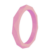 Geometric 3mm diamond pattern female tail ring – Gifts for Her — 6