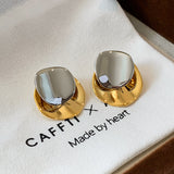 Sterling Silver Needle Irregular Silver Metal Stud – Unique Gift Ideas — 5