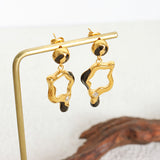 Classic Fashion Titanium Steel Gold Plated Drip French – Stylish Gifts — 4