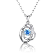 Ocean Heart Necklace Female 925 Silver – Jewelry Gift Ideas — 6