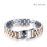 Fashion Titanium Steel Magnet Bracelet For Men – Stylish Gifts — 6