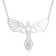 Fashion stainless steel animal phoenix necklace – Jewelry Gift Ideas — 1