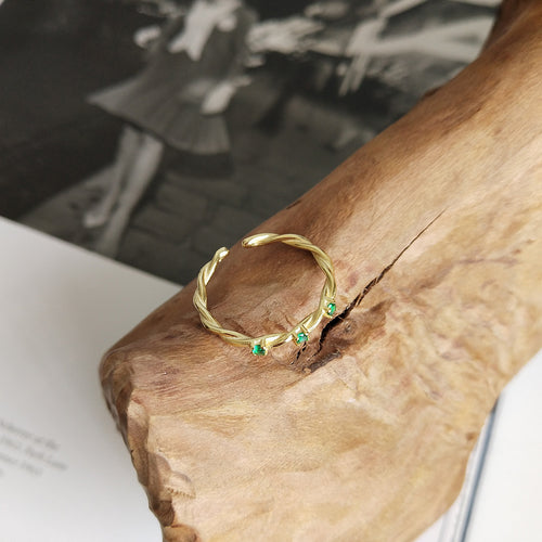 Adjustable wild woven ring – Special Occasion Gifts — 2
