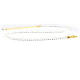 Simple Black Glass Crystal Stone Necklace – Jewelry Gift Ideas — 2