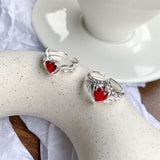 Ruby High-grade Temperament Ring Female Niche – Stylish Gifts — 8