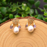 Original Natural Baroque Edison Pearl Earrings – Surprise Gifts — 1