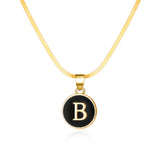 26 Letters Snake Chain Necklace – Jewelry Gift Ideas — 9