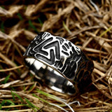 Domineering Men's Stainless Steel Ring Ornament – Gifts for Him — 4