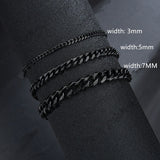 Stainless Steel Six Side Grinding Cuban Bracelet – Jewelry Gift Ideas — 9