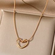 Niche Hollow Heart Necklace For Women – Jewelry Gift Ideas — 6