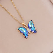 Gradient Butterfly Necklace Women's Fashion – Jewelry Gift Ideas — 6