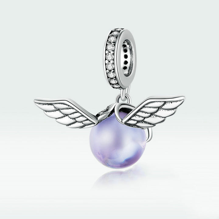 Pendant with Wings Inlaid With Glass Beads – Jewelry Gift Ideas — 1