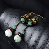 Art and Crafts Ceramic Earrings Flower Earrings – Creative Gifts — 5
