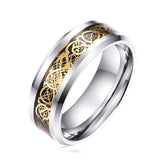 Personalized European And American Tungsten Gold Ring – Stylish Gifts — 5